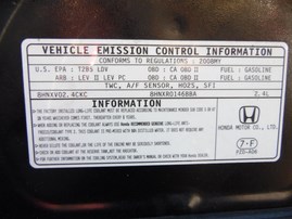 2008 HONDA ELEMENT LX BLACK 2.4L VTEC AT 4WD A18884